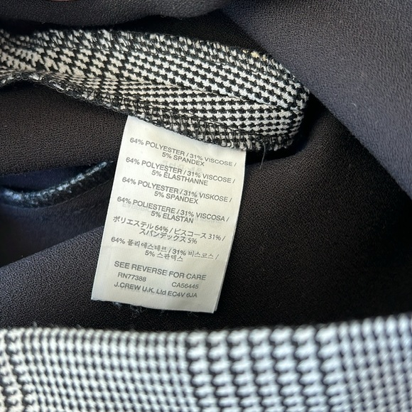 J. Crew size 4 houndstooth circle skirt - Picture 5 of 5